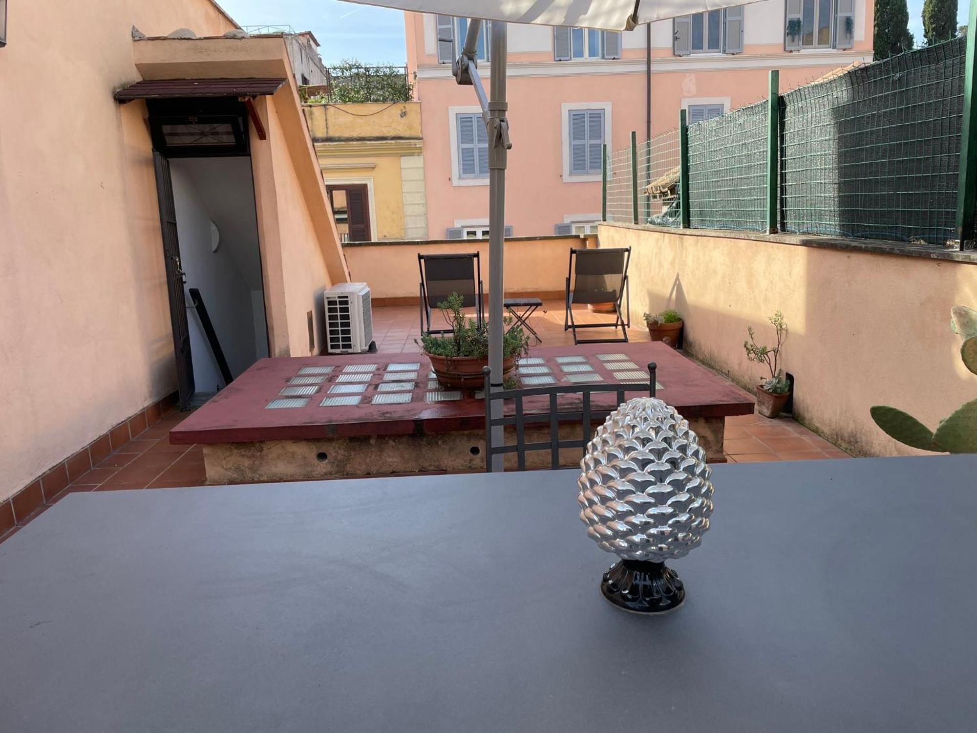 Apartamento A Romantic Terrace In Colosseum